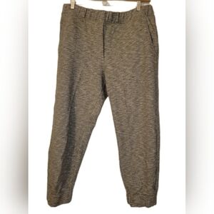 Men's Gap Cotton Sweatpants Lounge Wear Size L Elastic Waist Ankle Pockets